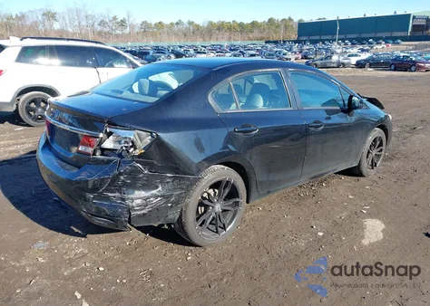 2013 Honda Civic Lx из США, поврежденный, VIN 2HGFB2F56DH587276